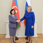 Sahibə Qafarova Valentina Matviyenko ilə görüşüb – foto