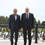 İlham Əliyevin Məsud Pezeşkianla geniş tərkibdə görüşü olduFOTOYENİLƏNİB